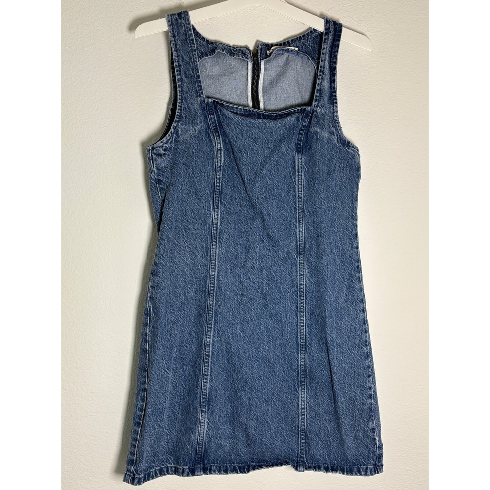 Abercrombie & Fitch Blue Denim Mini Dress - Picture 2 of 5